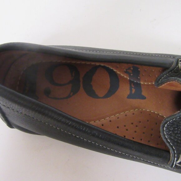 1901 Men's Brazilian Pebbled Leather Coronado Driving Slip-on Loafers - Picture 6 of 6